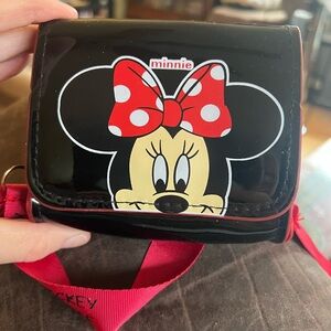 Disney Minnie Mouse Kids Bag - Black and Red